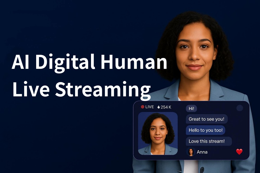 AI数字人直播